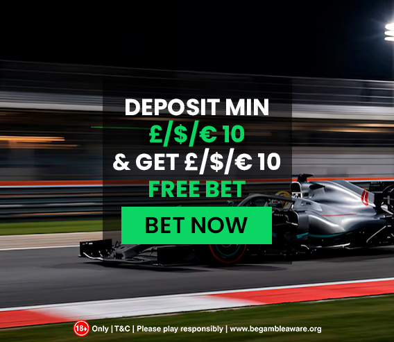 F1 Betting Deposit Banner